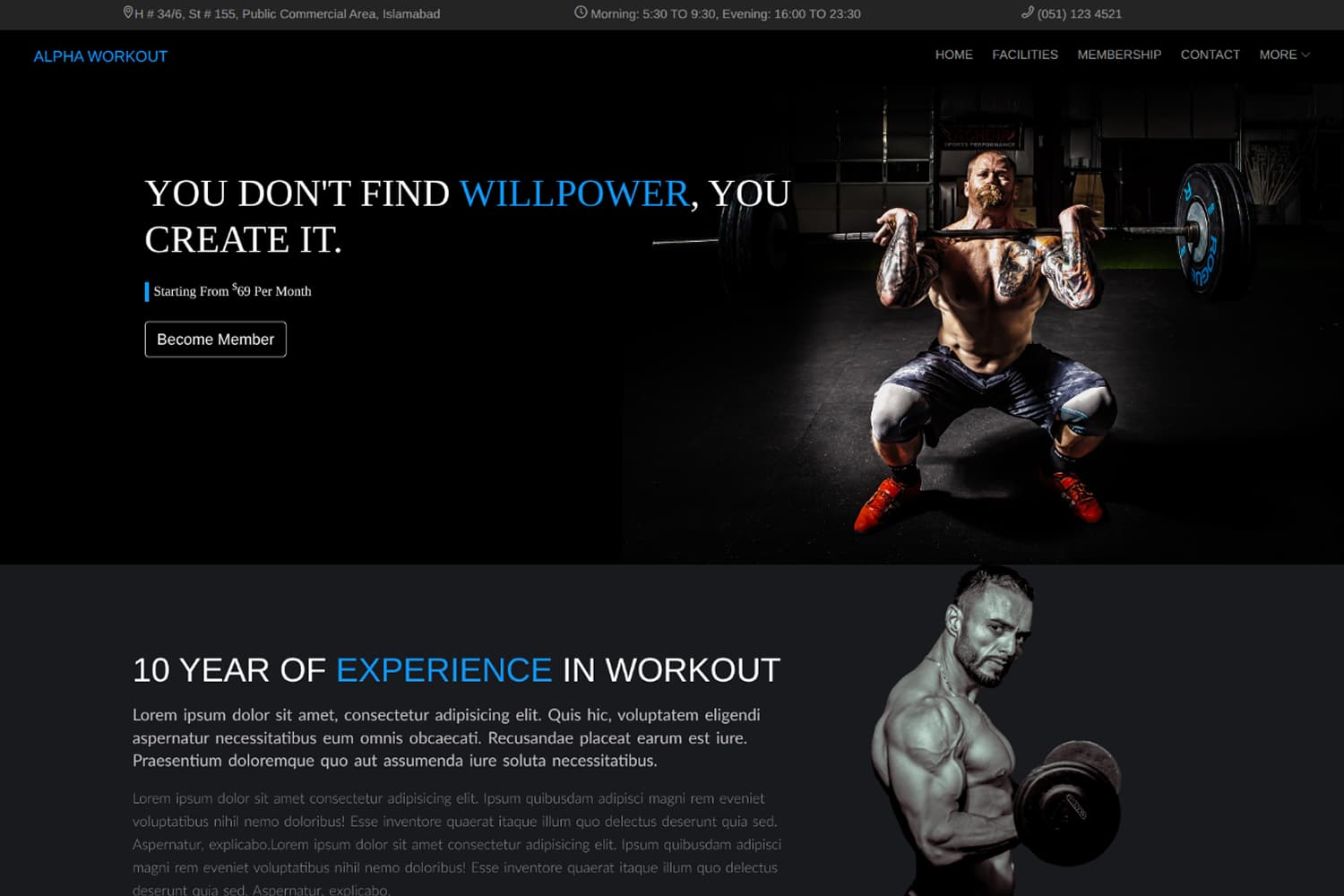 Alpha Workout