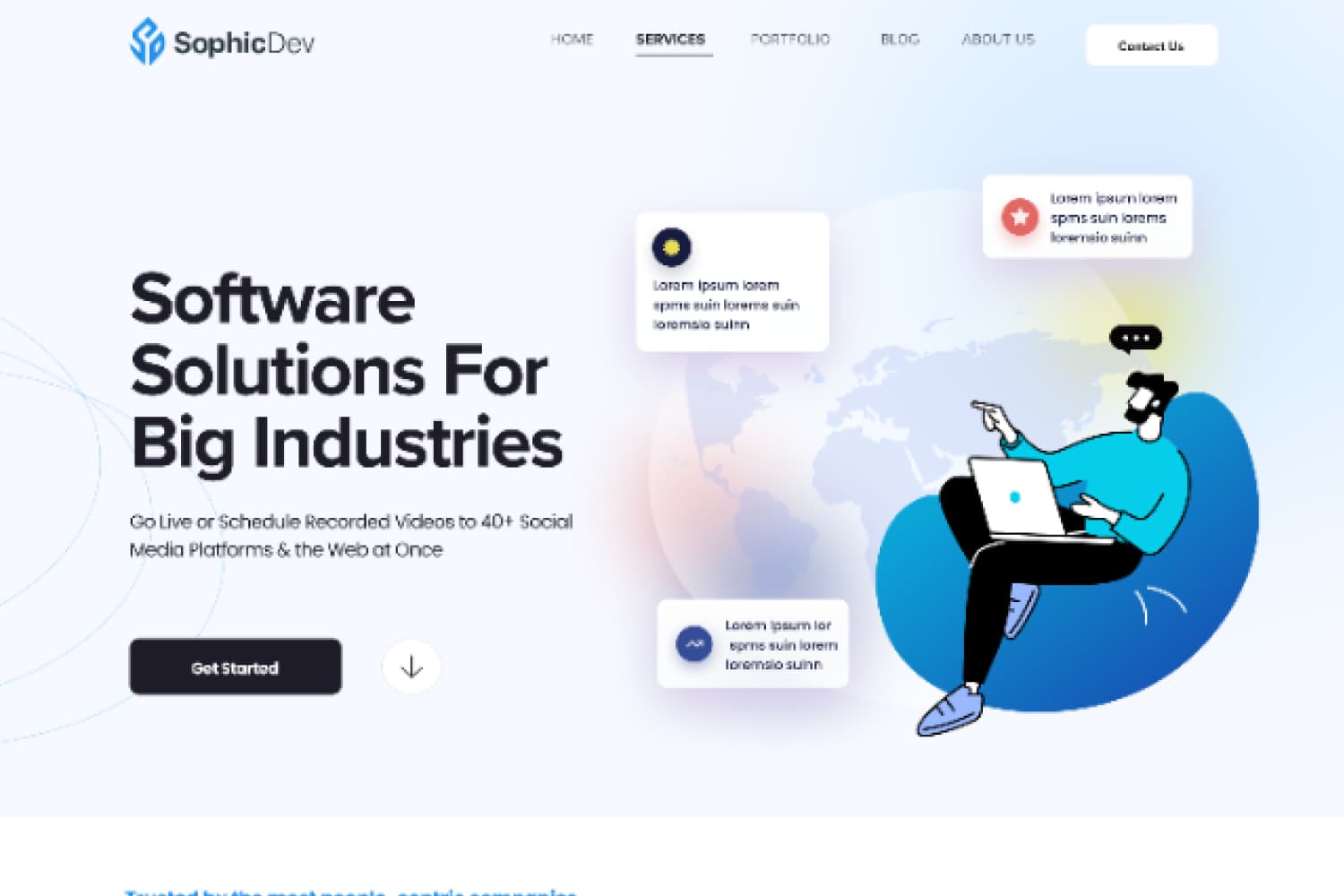 SophicDev Frontend